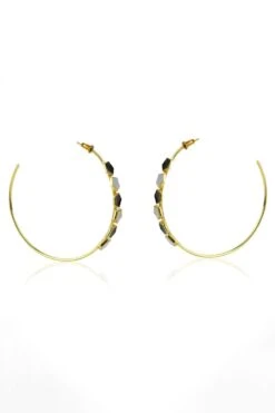 Varnika Arora Black Dahlia Hoops -Celestiagem Jewelry Shop 01062023va22 3