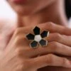 Varnika Arora Black Willow Ring -Celestiagem Jewelry Shop 01062023va29 1