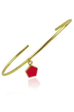 Varnika Arora Pink Azora Bangle