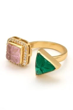 Aulerth Rumeli Double-Motif Ring By JJV By JJ Valaya -Celestiagem Jewelry Shop 010823ah04 3