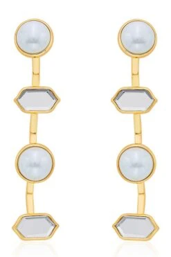 Isharya Amara Mirror Cupola Earrings -Celestiagem Jewelry Shop 0404ish03 3