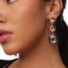 Isharya Crystal Dangler Earrings -Celestiagem Jewelry Shop 0404yshb012 1