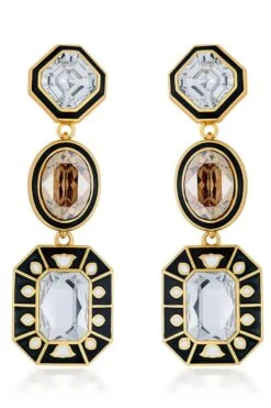 Isharya Crystal Dangler Earrings -Celestiagem Jewelry Shop 0404yshb012 2