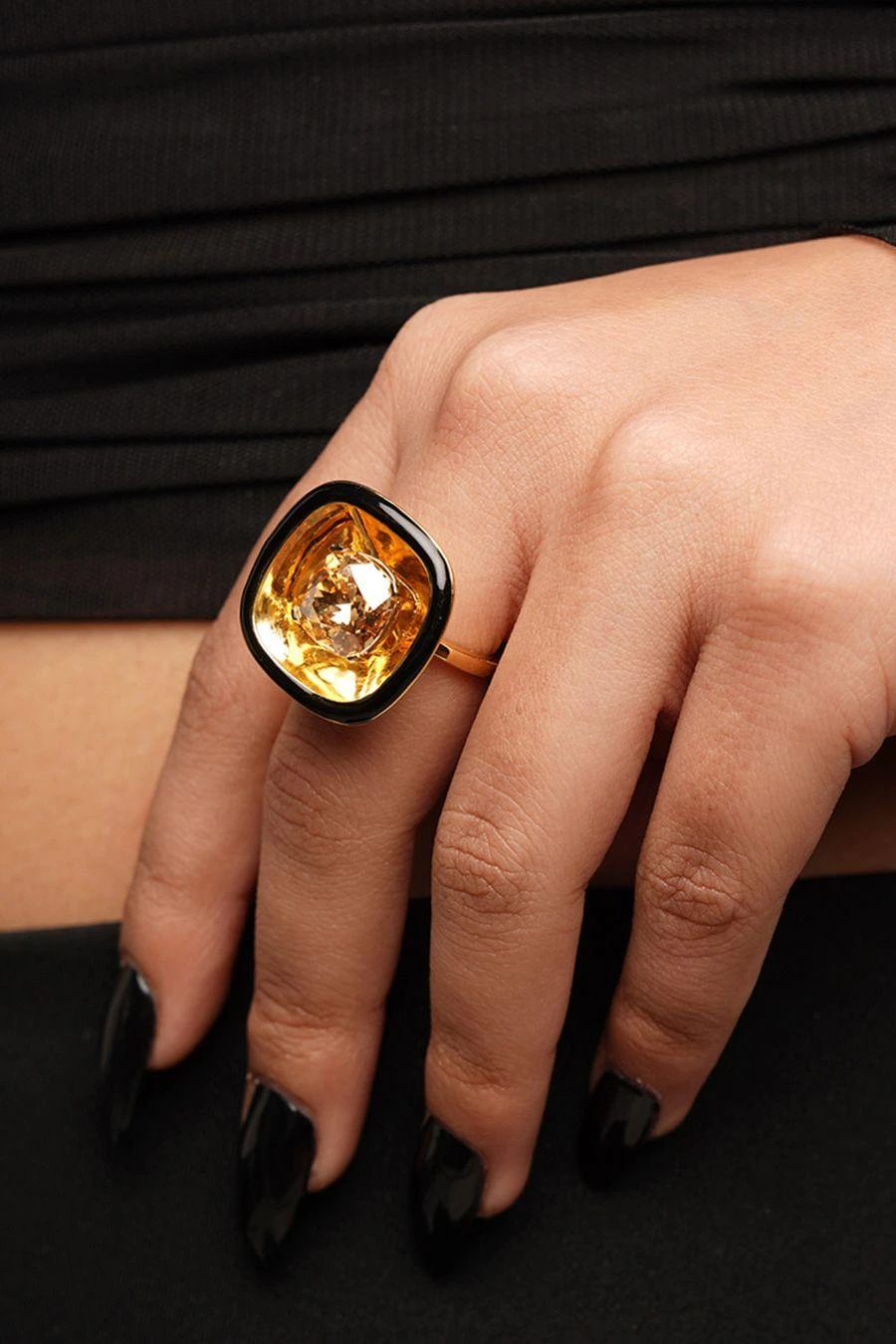 Isharya Glory Wrap Crystal Ring 3 Isharya Glory Wrap Crystal Ring