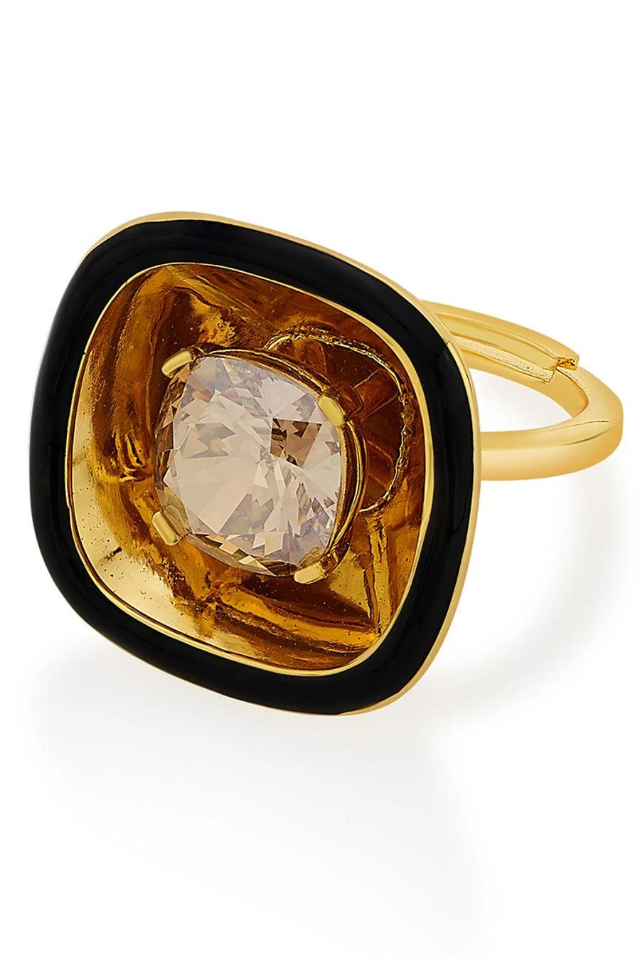 Isharya Glory Wrap Crystal Ring 5 Isharya Glory Wrap Crystal Ring - Image 3