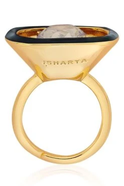 Isharya Glory Wrap Crystal Ring 9 Isharya Glory Wrap Crystal Ring -Celestiagem Jewelry Shop 0404yshb020 4