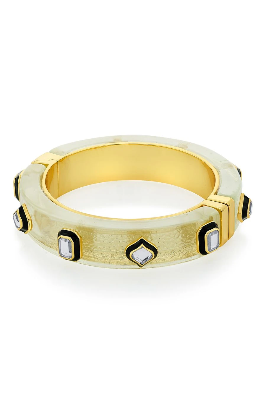 Isharya Mirror Resin Hinge Bangle 5 Isharya Mirror Resin Hinge Bangle - Image 3