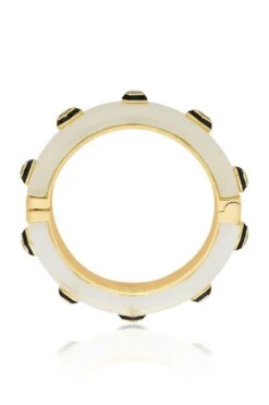 Isharya Mirror Resin Hinge Bangle 11 Isharya Mirror Resin Hinge Bangle -Celestiagem Jewelry Shop 0404yshb021 5