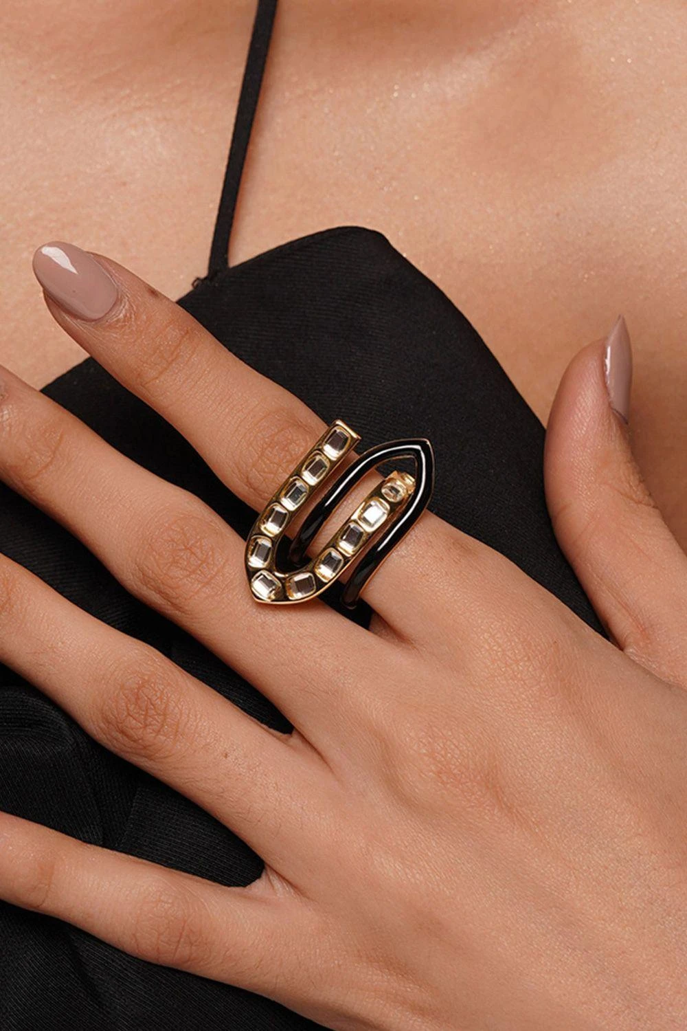 Isharya Just Jamiti Baroque Ring 3 Isharya Just Jamiti Baroque Ring
