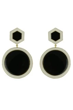 Varnika Arora Azra Mother Of Pearl Dangler Earrings 12 Varnika Arora Azra Mother Of Pearl Dangler Earrings -Celestiagem Jewelry Shop 0802va15 7