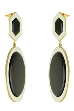 Varnika Arora Azra Mother Of Pearl Dangler Earrings 13 Varnika Arora Azra Mother Of Pearl Dangler Earrings -Celestiagem Jewelry Shop 0802va15 8