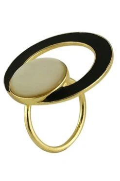 Varnika Arora Ikaia Mother-of-pearl Ring 8 Varnika Arora Ikaia Mother-of-pearl Ring -Celestiagem Jewelry Shop 0802va22 3