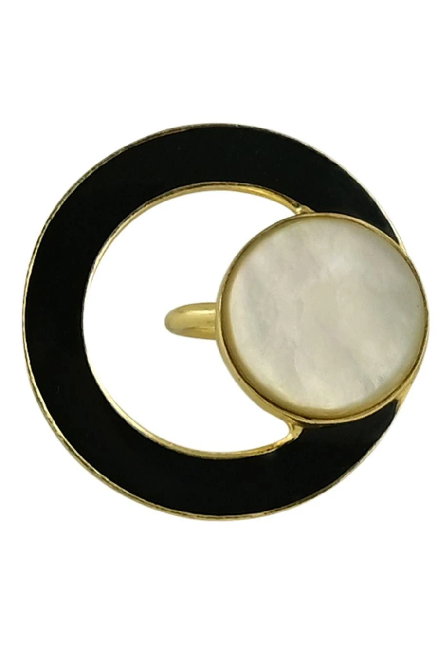 Varnika Arora Ikaia Mother-of-pearl Ring 6 Varnika Arora Ikaia Mother-of-pearl Ring - Image 4