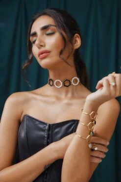 Varnika Arora Ivana Deco Drop Necklace -Celestiagem Jewelry Shop 0802va33 2