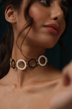 Varnika Arora Ivana Deco Drop Necklace -Celestiagem Jewelry Shop 0802va33 3