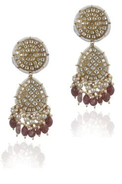 Riana Jewellery Sea Green & Pink Jadtar Necklace Set 9 Riana Jewellery Sea Green & Pink Jadtar Necklace Set -Celestiagem Jewelry Shop 1010ria85 3