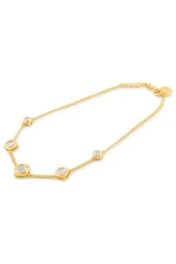 Isharya Lumen Elegant Gold & Mirror Necklace -Celestiagem Jewelry Shop 10124ie58 3