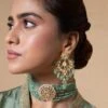 Turquoise Jewels Green Kundan Necklace Set 1 Turquoise Jewels Green Kundan Necklace Set -Celestiagem Jewelry Shop 12523tou7 1