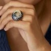 Divya Chugh Blue Swarovski Moon Ring -Celestiagem Jewelry Shop 1332023dic43 1