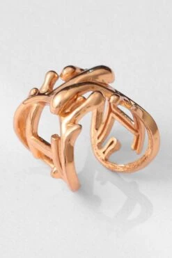 Outhouse Gold Crossover Ring -Celestiagem Jewelry Shop 1411oh13 2