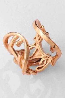 Outhouse Gold Crossover Ring -Celestiagem Jewelry Shop 1411oh13 6