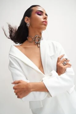 Outhouse Silver Midi Ring -Celestiagem Jewelry Shop 1411oh15 2