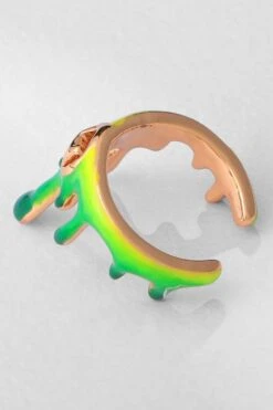 Outhouse Acid Green Midi Ring -Celestiagem Jewelry Shop 1411oh16 2