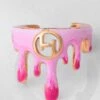Outhouse Bubblegum Pink Midi Ring -Celestiagem Jewelry Shop 1411oh17 1