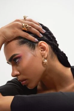 Outhouse Gold Molten Ring -Celestiagem Jewelry Shop 1411oh18 4