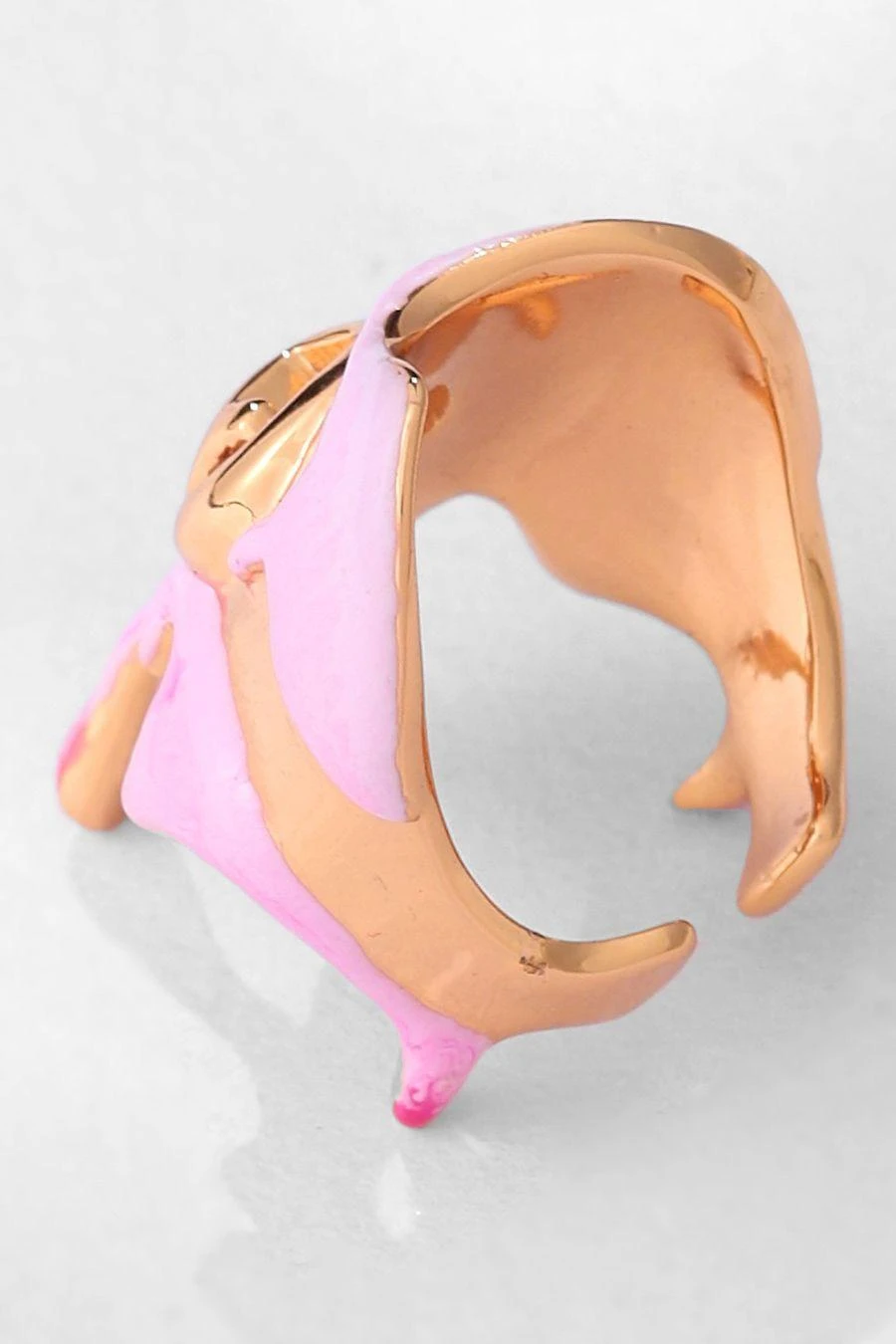 Outhouse Bubblegum Pink Molten Ring 5 Outhouse Bubblegum Pink Molten Ring - Image 3