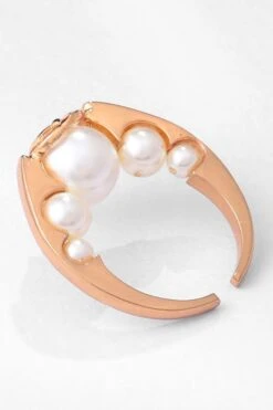 Outhouse Gold Petite Ring -Celestiagem Jewelry Shop 1411oh23 4