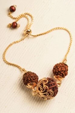 Suhani Pittie Rudraksha Rakhi Bracelet