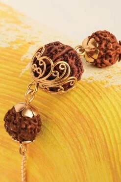 Suhani Pittie Rudraksha Rakhi Bracelet -Celestiagem Jewelry Shop 147spr18 3