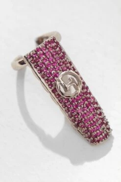 Outhouse Fuchsia Pink Fingertip Ring -Celestiagem Jewelry Shop 1607ot12 4