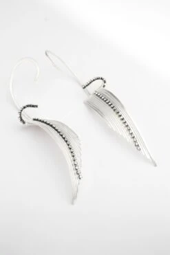 Suhani Pittie Silver Plated Earrings With A Diamond Lining