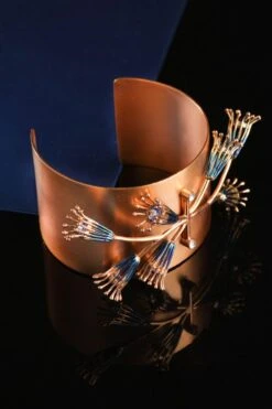 Suhani Pittie Bronze Azure Ray Cuff