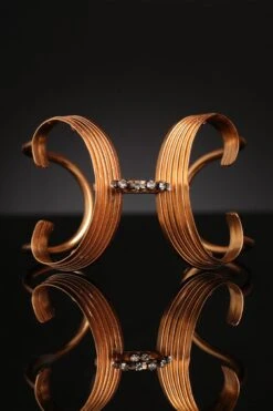 Suhani Pittie Golden Cresent Halo Cuff