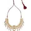Maisara Gold Jadau Necklace Set -Celestiagem Jewelry Shop 17ms4 1