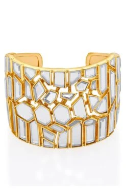 Isharya Gold Mirror Elegant Bracelet -Celestiagem Jewelry Shop 201223ia10 3