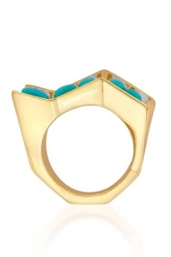 Isharya Luminous Zig-Zag Emerald-Mirror Ring 7 Isharya Luminous Zig-Zag Emerald-Mirror Ring -Celestiagem Jewelry Shop 201223ia57 3