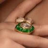 Isharya Majestic Emerald Unveiling Ring -Celestiagem Jewelry Shop 201223ia62 1