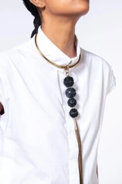 CVH Long Dangling Golden Necklace -Celestiagem Jewelry Shop 209cvh4 2