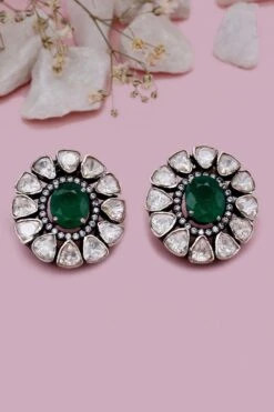 Sangeeta Boochra Silver Mahnaz Earrings