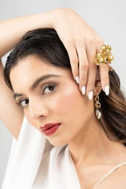 Studio Metallurgy Gold Cluster Ring