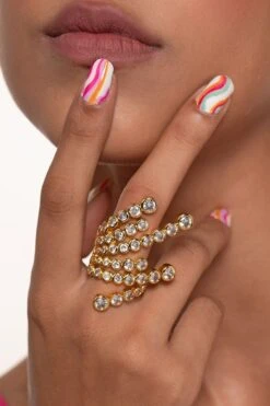 Isharya Aura Gold Wrap Ring