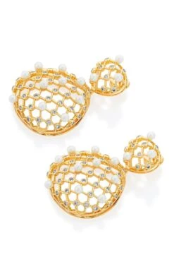 Isharya Amara Lattice Drop Earrings 8 Isharya Amara Lattice Drop Earrings -Celestiagem Jewelry Shop 22iqt41 3