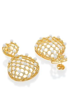 Isharya Amara Lattice Drop Earrings 9 Isharya Amara Lattice Drop Earrings -Celestiagem Jewelry Shop 22iqt41 4