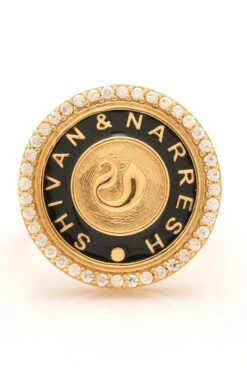 Aulerth Numisma Signet Ring By Shivan & Narresh -Celestiagem Jewelry Shop 24523aul14 3