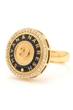 Aulerth Numisma Signet Ring By Shivan & Narresh -Celestiagem Jewelry Shop 24523aul14 4