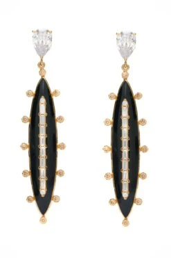 Aulerth Numisma Oblong Earrings By Shivan & Narresh -Celestiagem Jewelry Shop 24523aul2 3